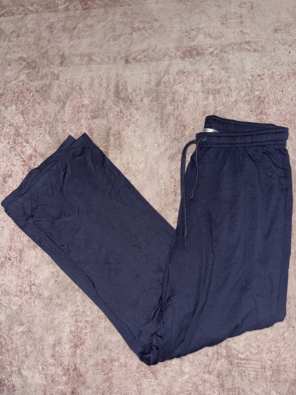 Ardene Rose & Vine Navy Drawstring Sweatpants